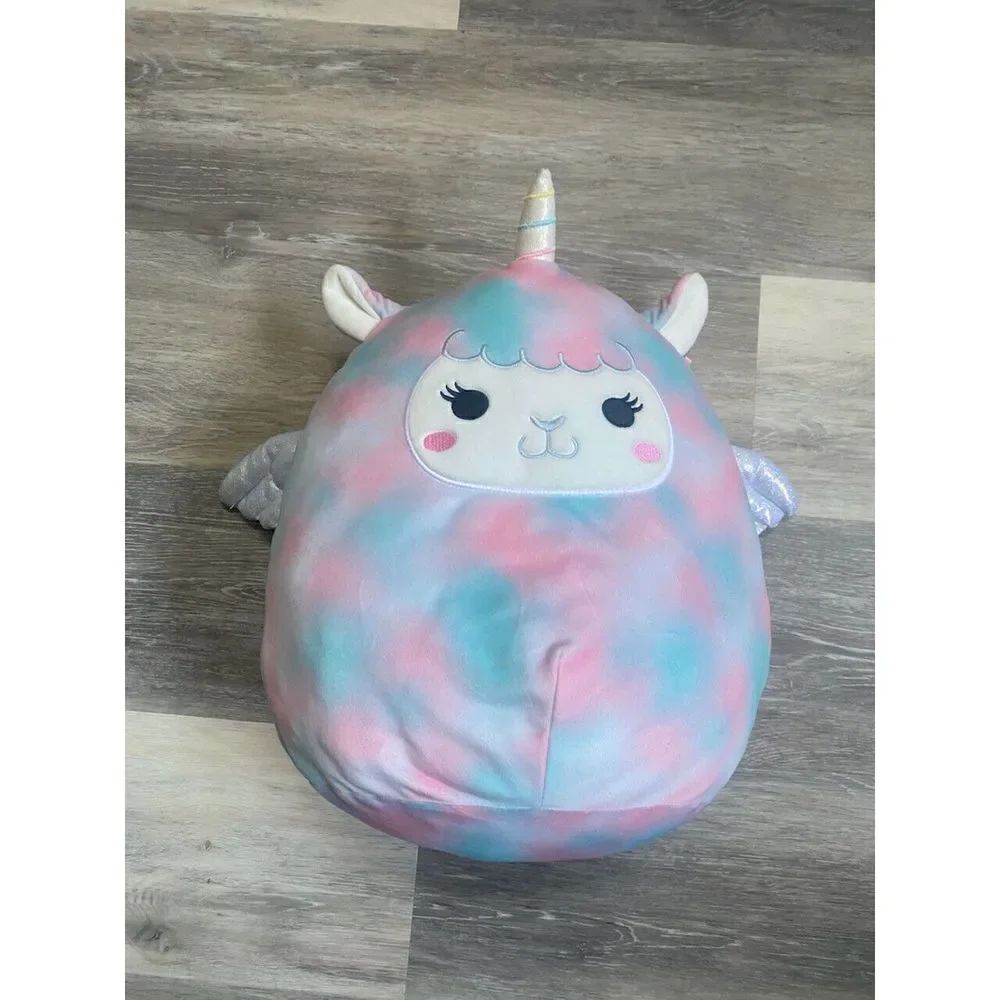 SQUISHMALLOW 12" PHOENIX THE RAINBOW UNICORN 2021 Plush KELLYTOY RARE